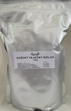 KITTY SUŠENÝ VAJEČNÝ BIELOK - 1000 g.