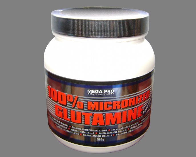 100% Micro Glutamine - 500g. - Kliknutím na obrázok zatvorte -