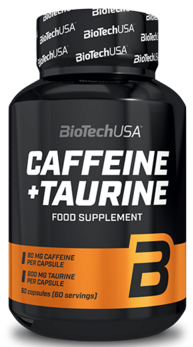 BioTech Caffeine+Taurine - 60 kaps.
