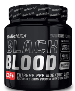 BioTech Black Blood NOX+ - 330 g - Kliknutím na obrázok zatvorte -