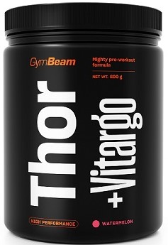 GymBeam -Thor Fuel + Vitargo 600g. - Predtréningový stimulant. - Kliknutím na obrázok zatvorte -